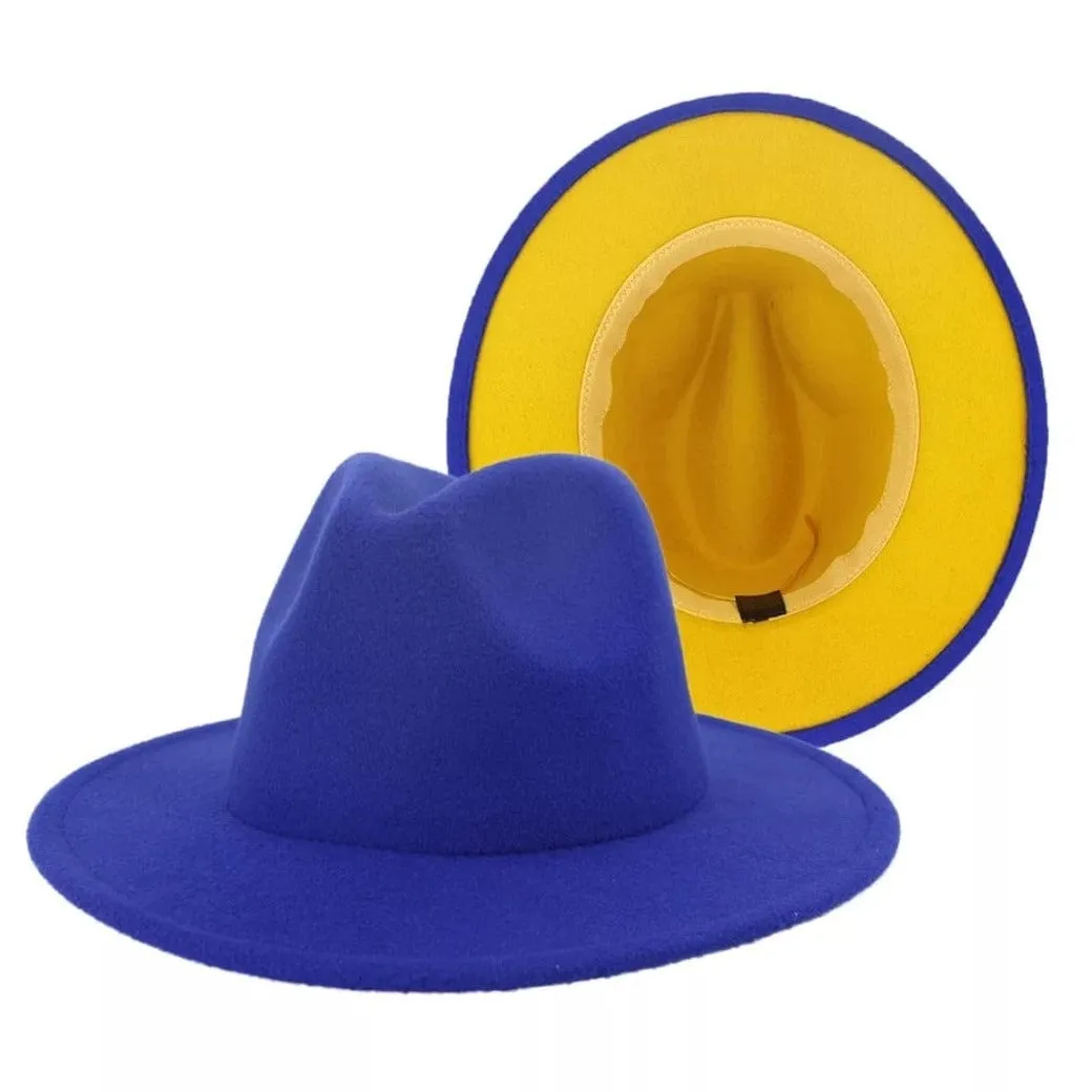 2-Tone Fedora Hat - Best Price and Quality