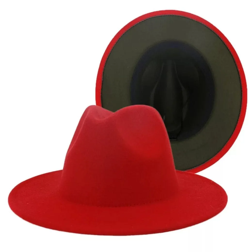 2-Tone Fedora Hat - Best Price and Quality