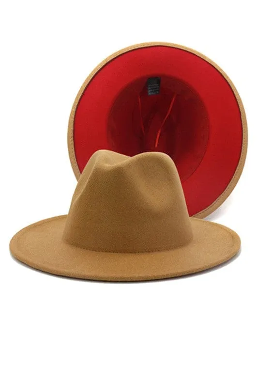 2-Tone Fedora Hat - Best Price and Quality