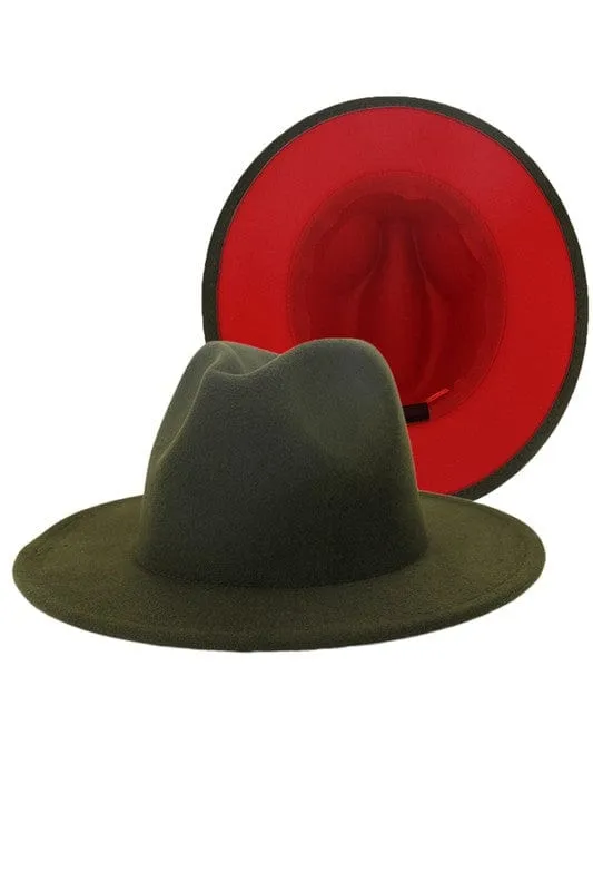 2-Tone Fedora Hat - Best Price and Quality