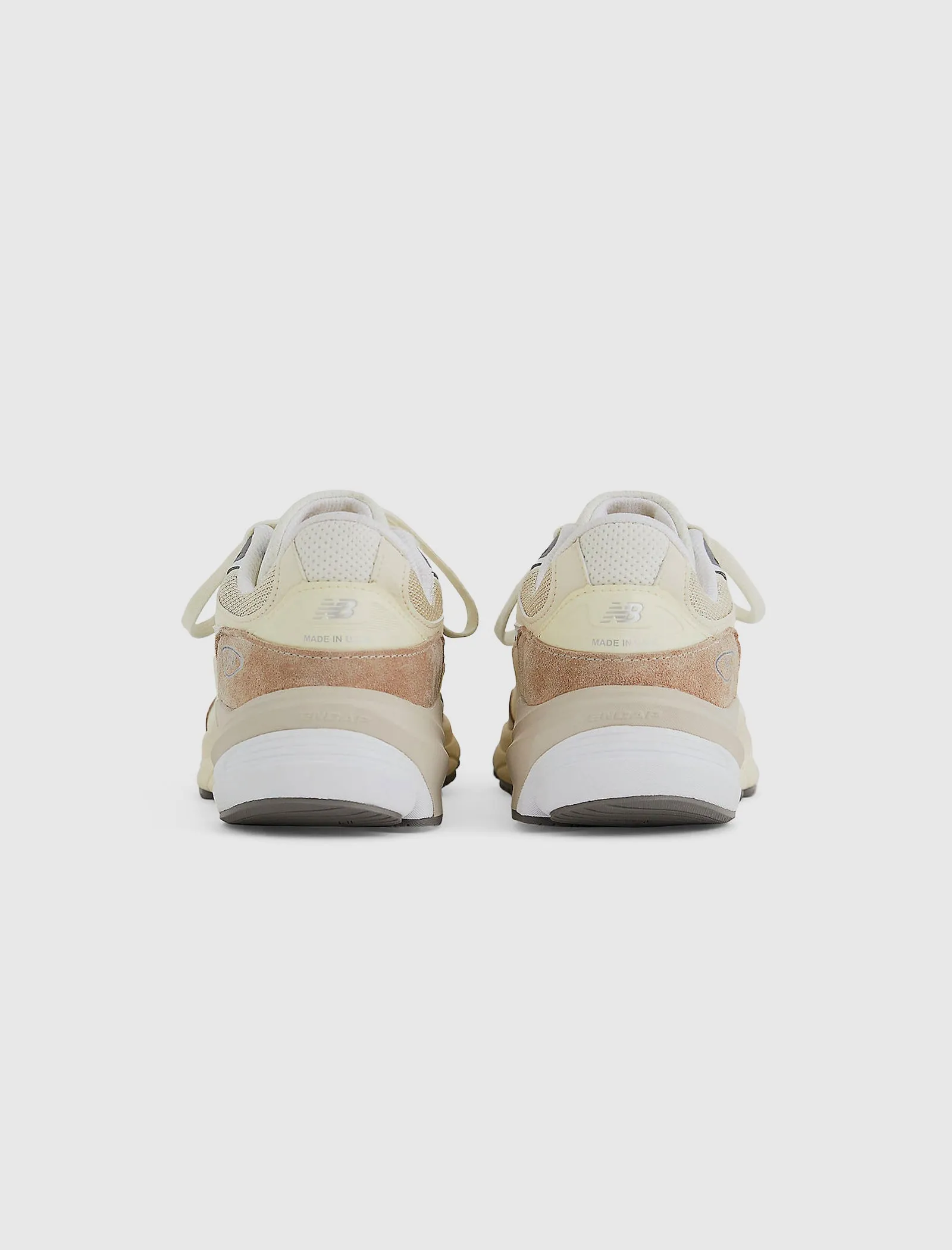 990 V6 Cream/White Shoes - Made in USA