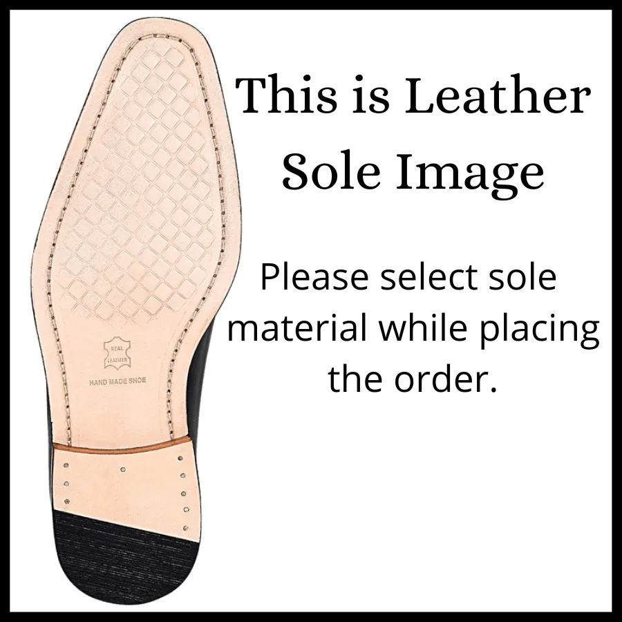 Adam Brogue Leather Shoes - Clearance