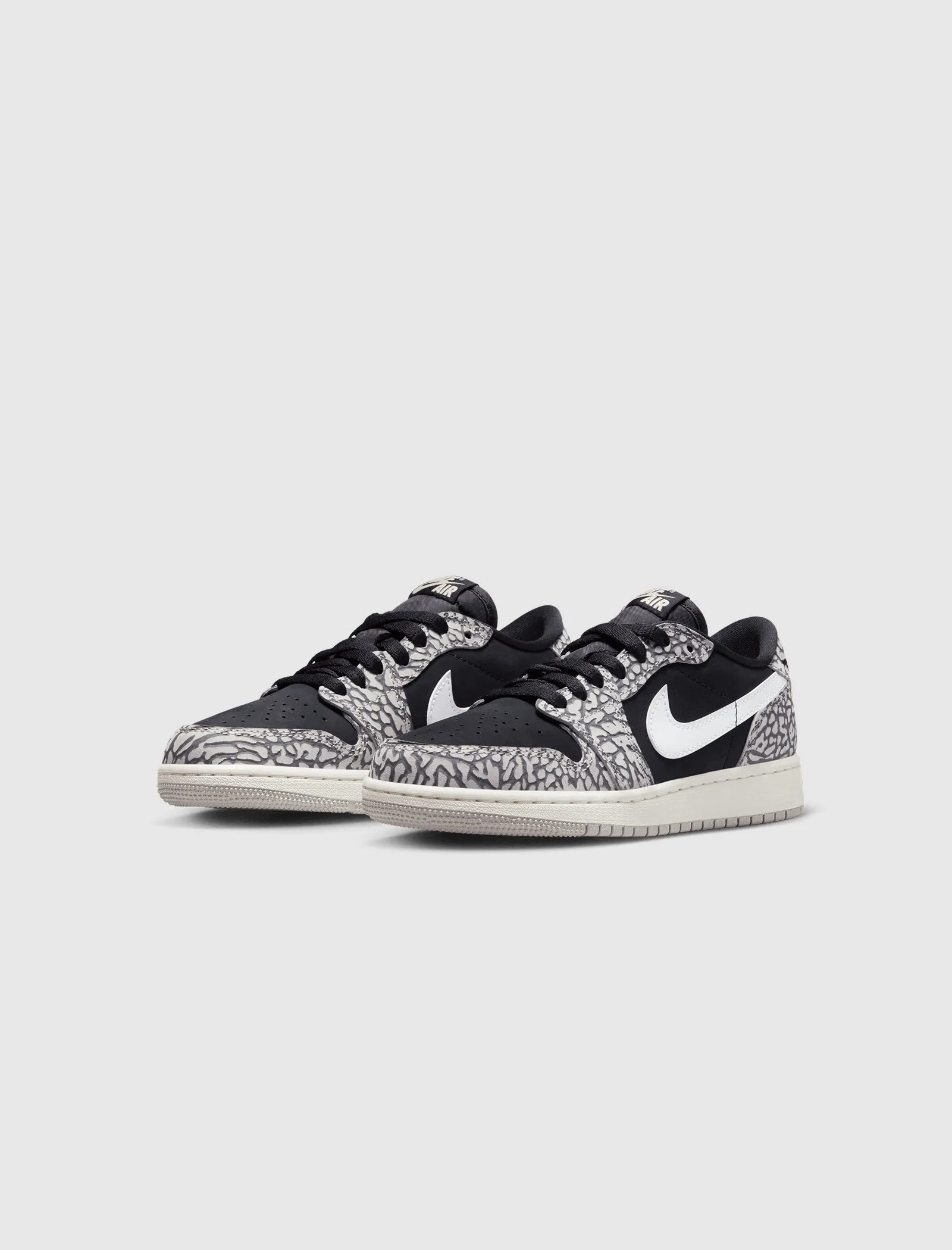 Air Jordan 1 Low Black Cement GS