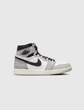 Air Jordan 1 Retro High OG - White Cement.