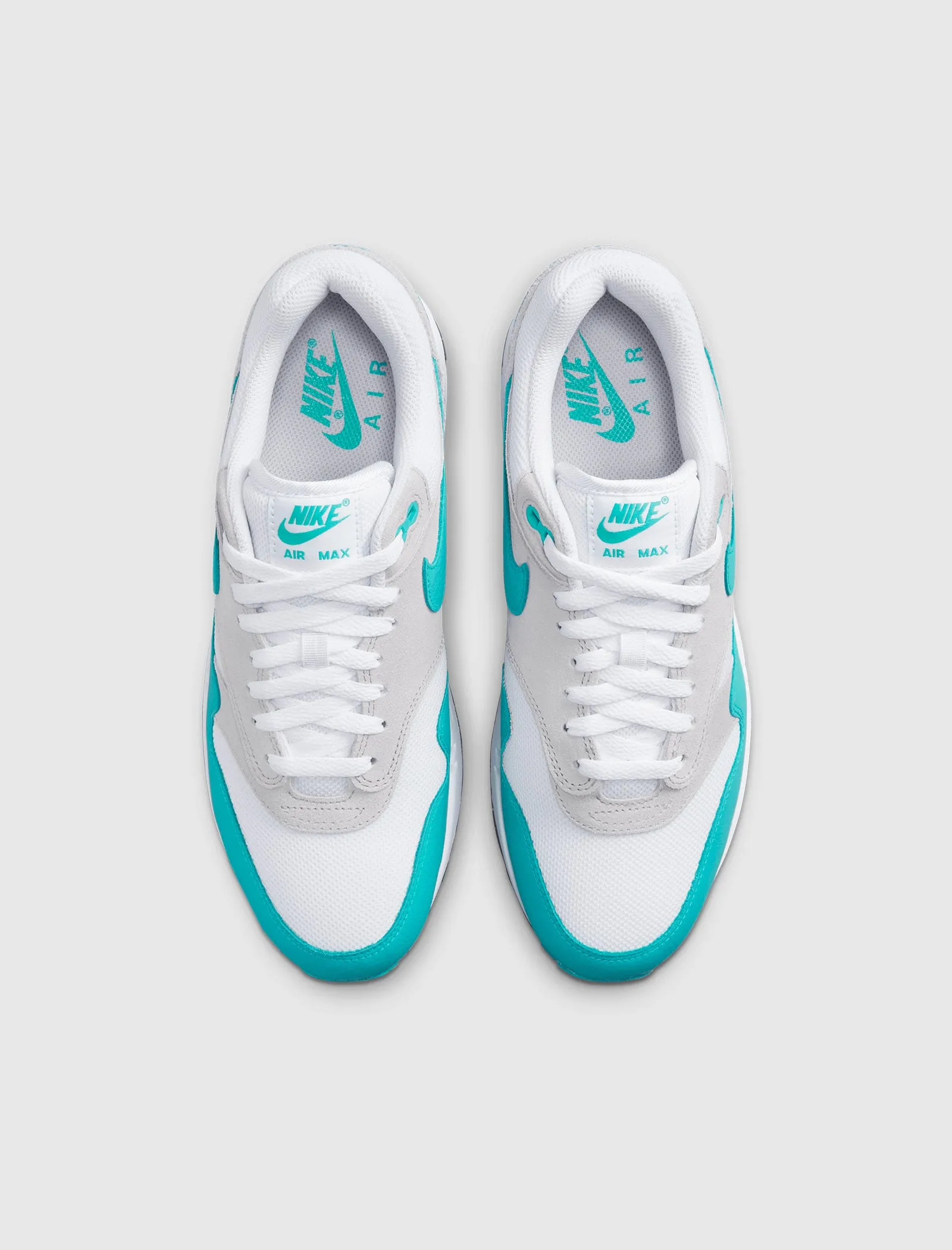 Air Max 1 Clear Jade sneakers by Nike.