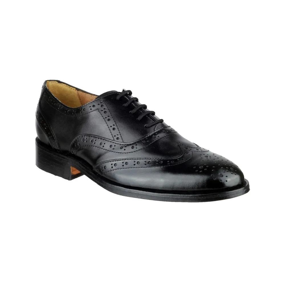 Ambler's Ben Leather Soled Oxford Brogue - Men's Dress Shoes