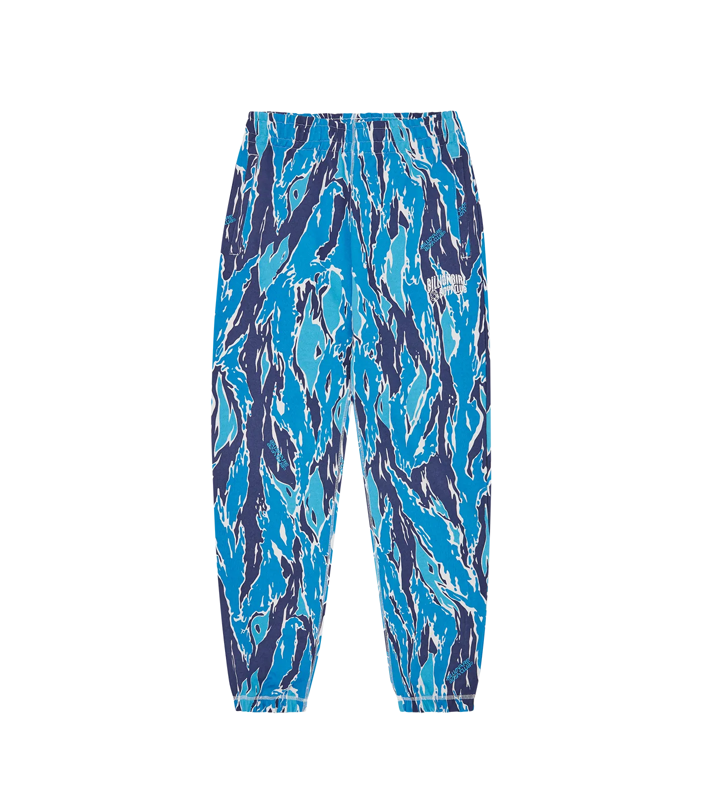 ARCH LOGO CAMO SWEATPANTS - BLUE