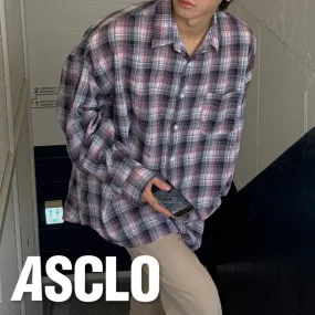 ASCLO  |Other Plaid Patterns Casual Style Unisex Street Style