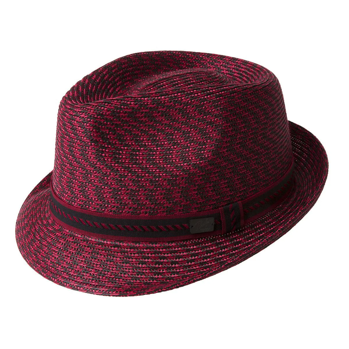 Bailey Mannes Straw Fedora Braid