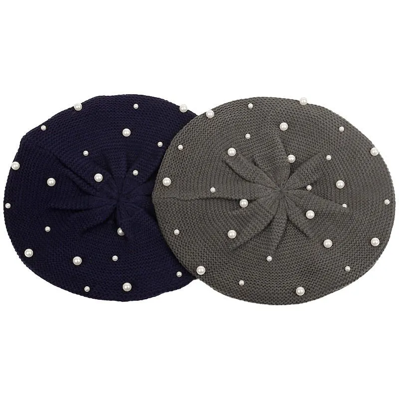 Beret Queen Milan (Dark grey) - Top choice for fashionable dark grey berets