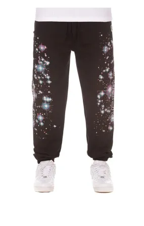 Billionaire Boys Club Black Men's Milky Way Sweatpants