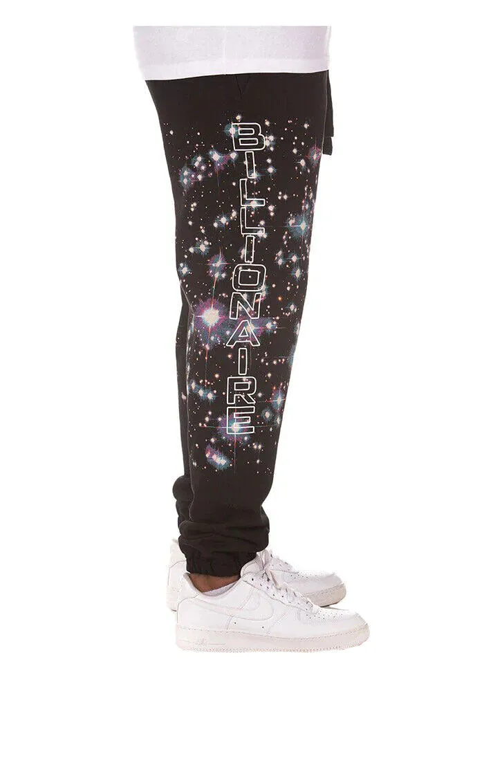 Billionaire Boys Club Black Men's Milky Way Sweatpants