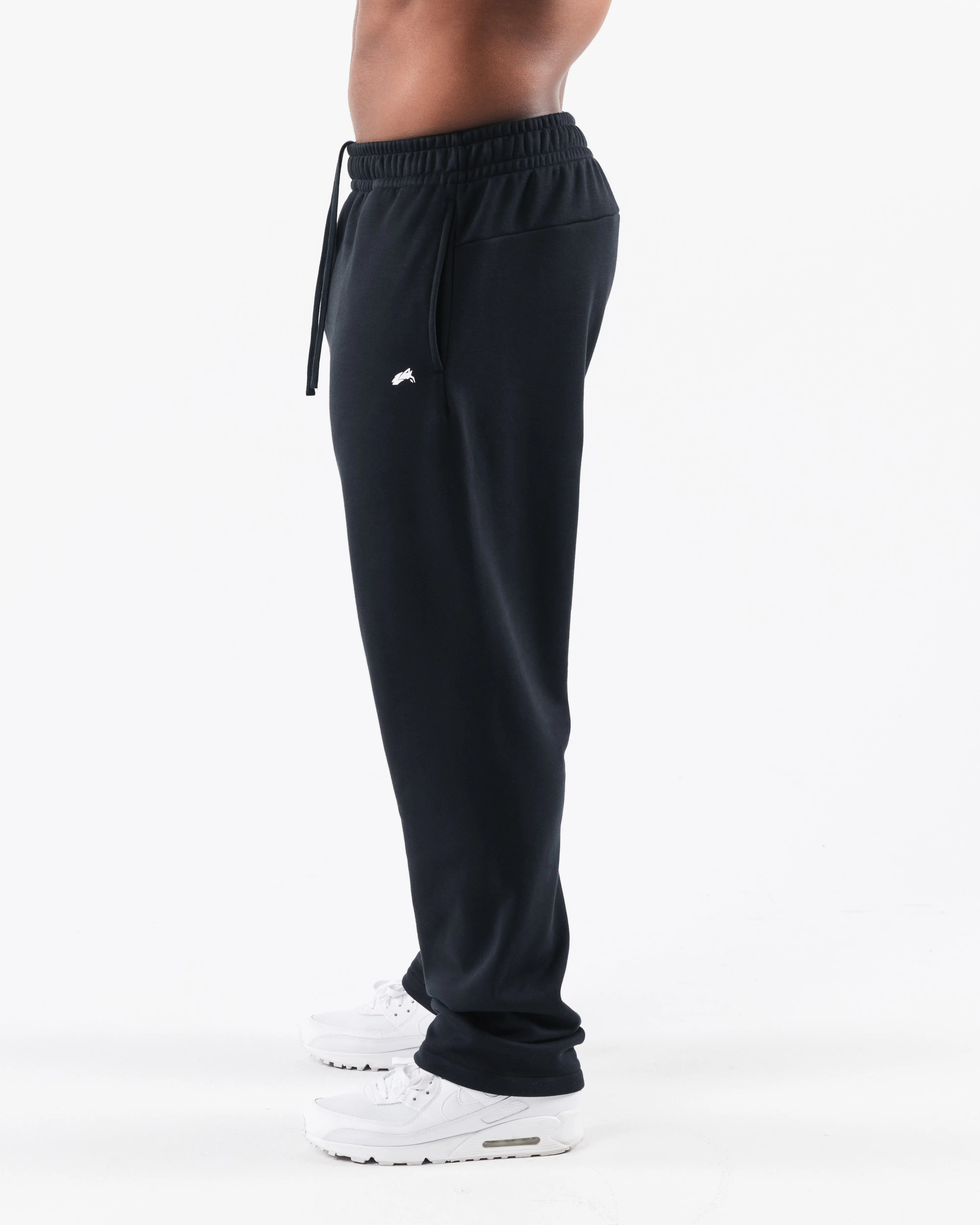 Black Athletic Sweatpants for Men - High-performance Workout Pants