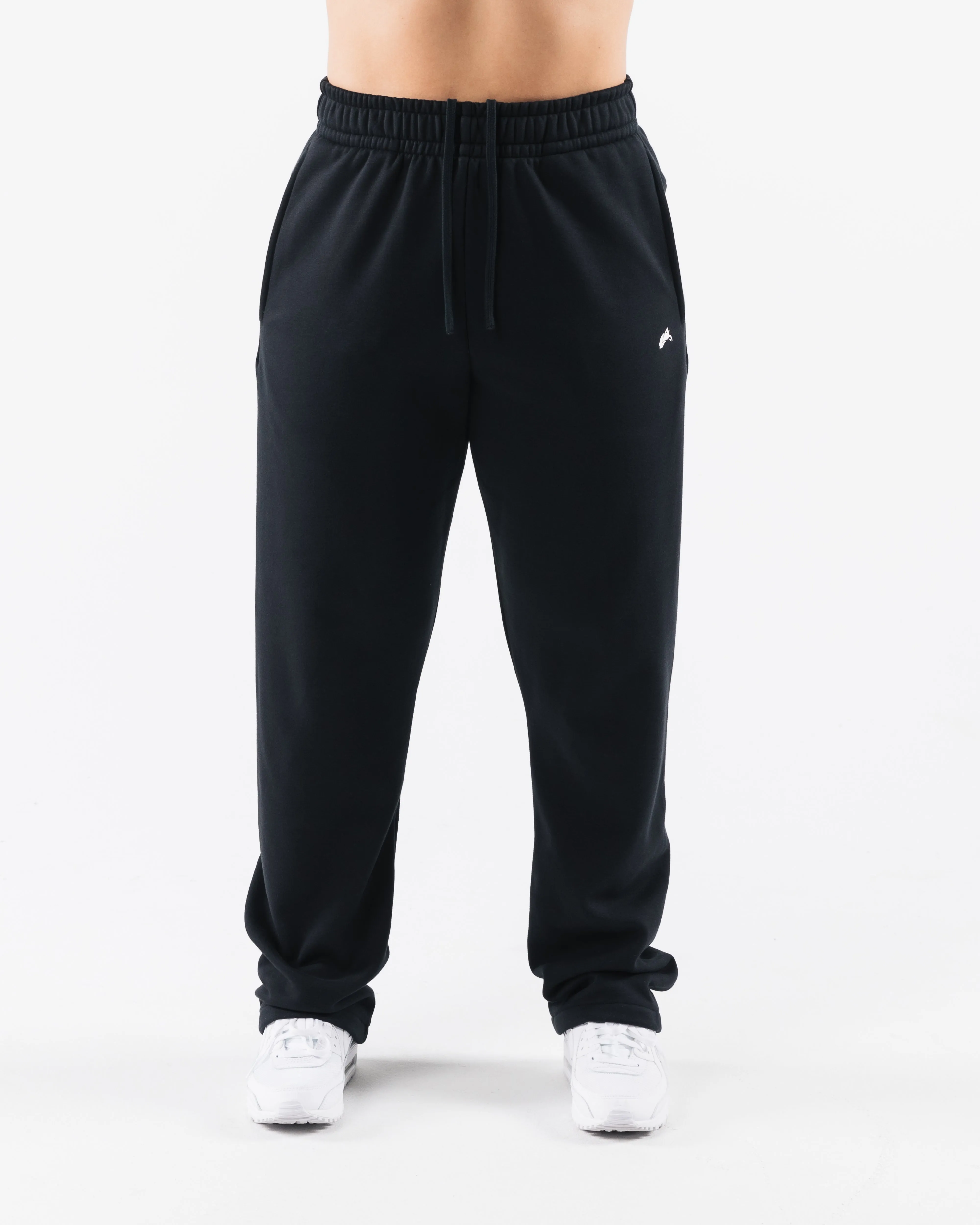 Black Athletic Sweatpants for Men - High-performance Workout Pants