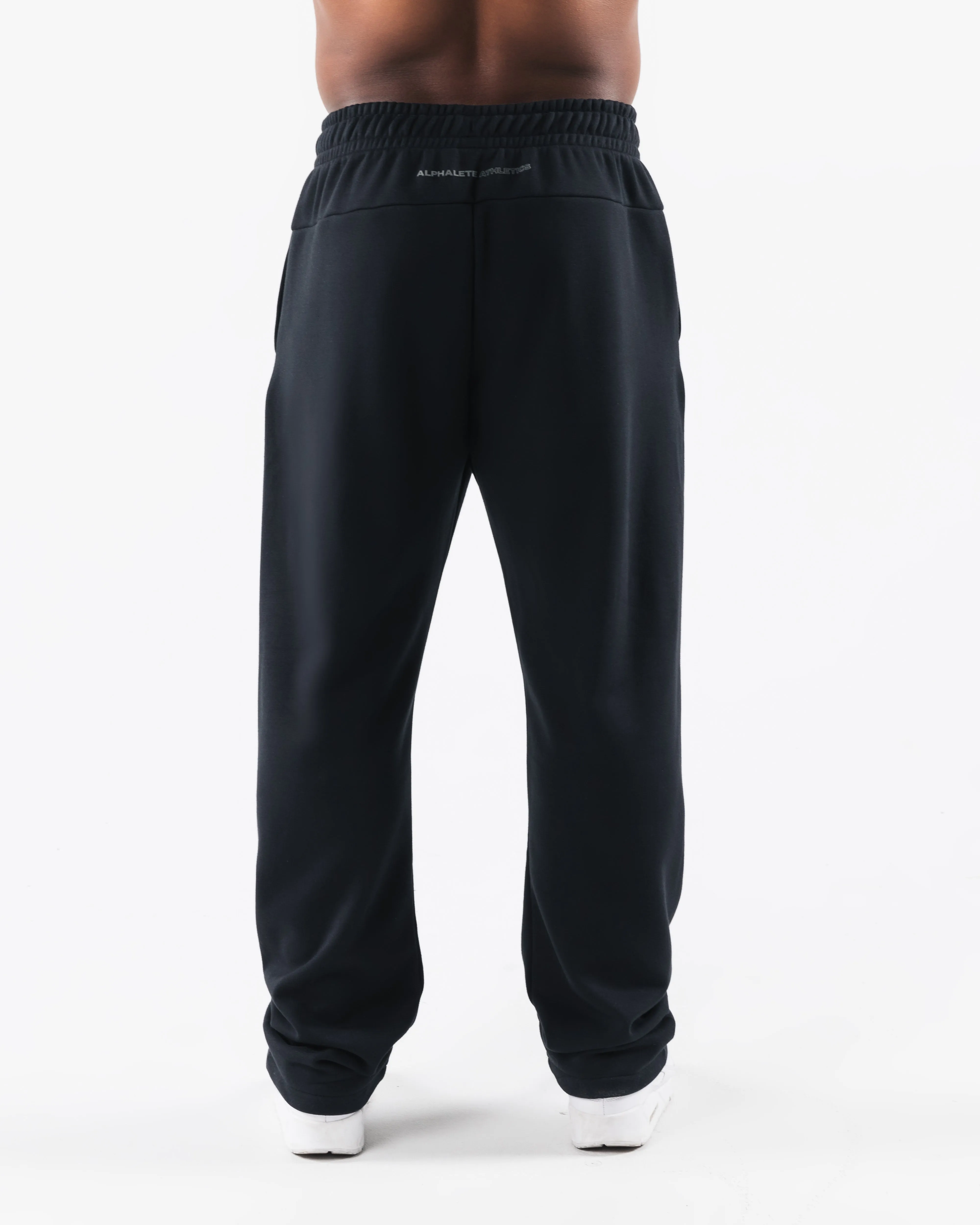 Black Athletic Sweatpants for Men - High-performance Workout Pants