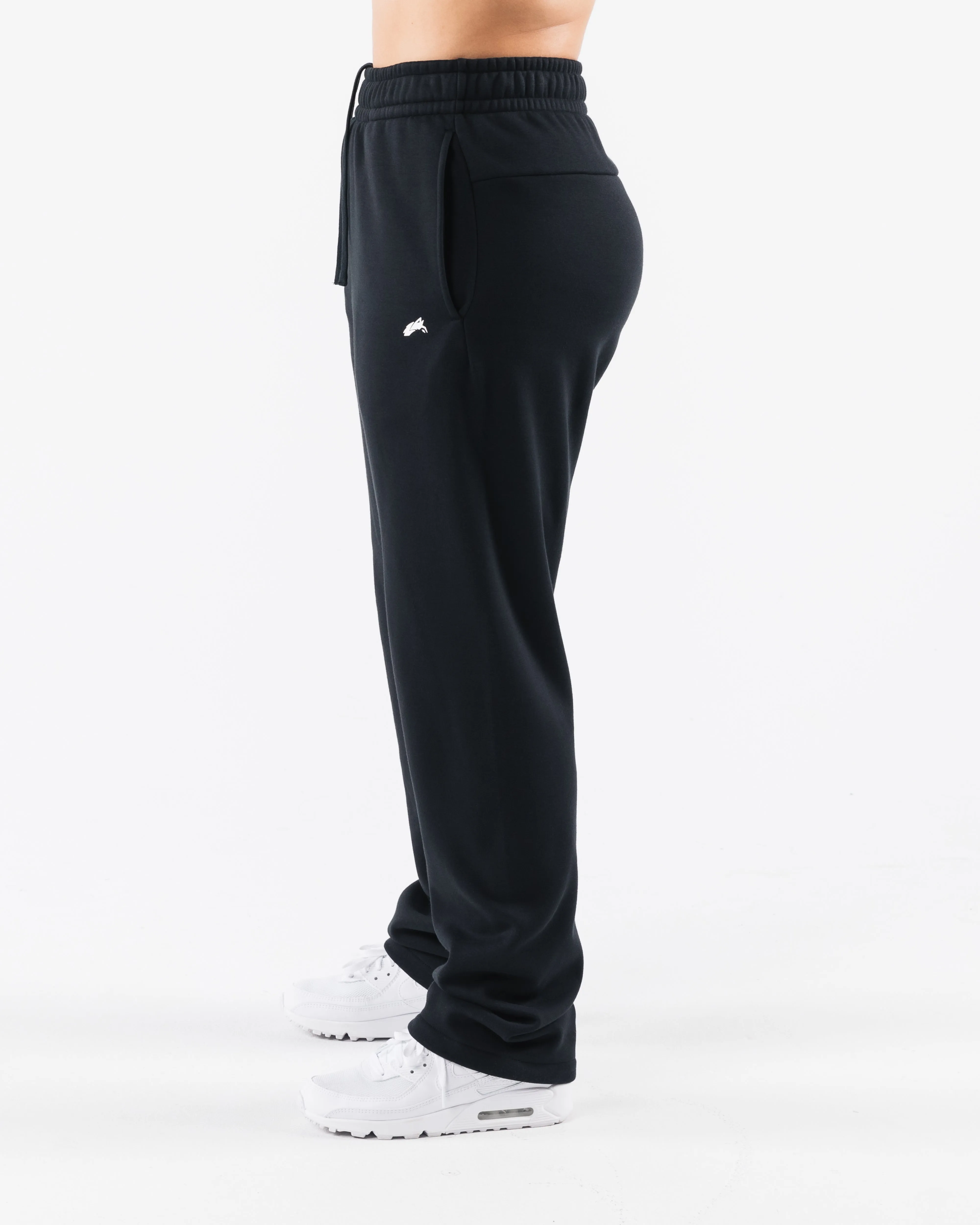 Black Athletic Sweatpants for Men - High-performance Workout Pants