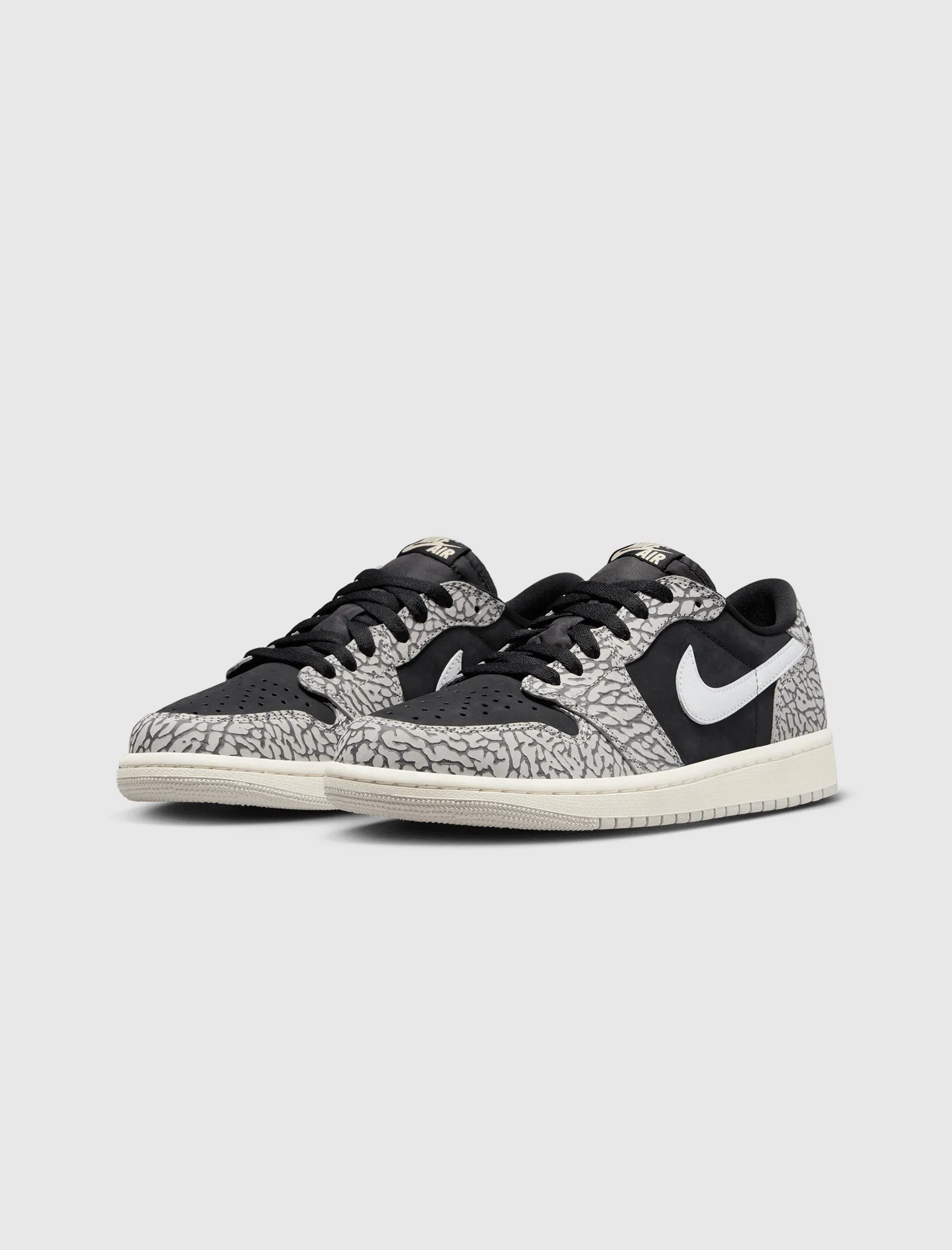 Black Cement Air Jordan 1 Low OG