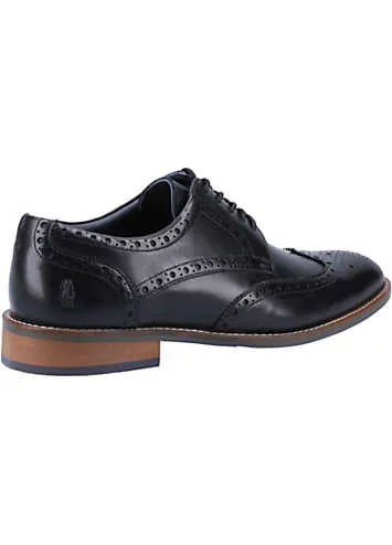 Black Dustin Brogue Shoes by Hush Puppies | Look Again