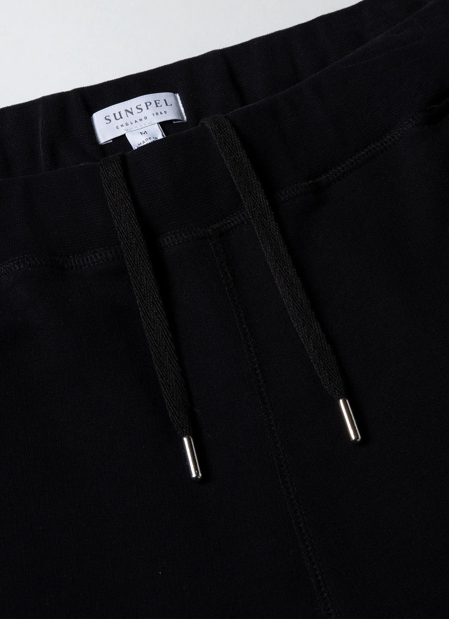 Black Men's Loopback Sweatpants.