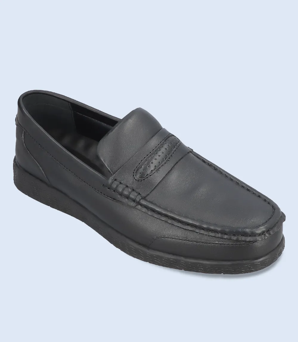 BM5233 Black Men's Driving Moccasins