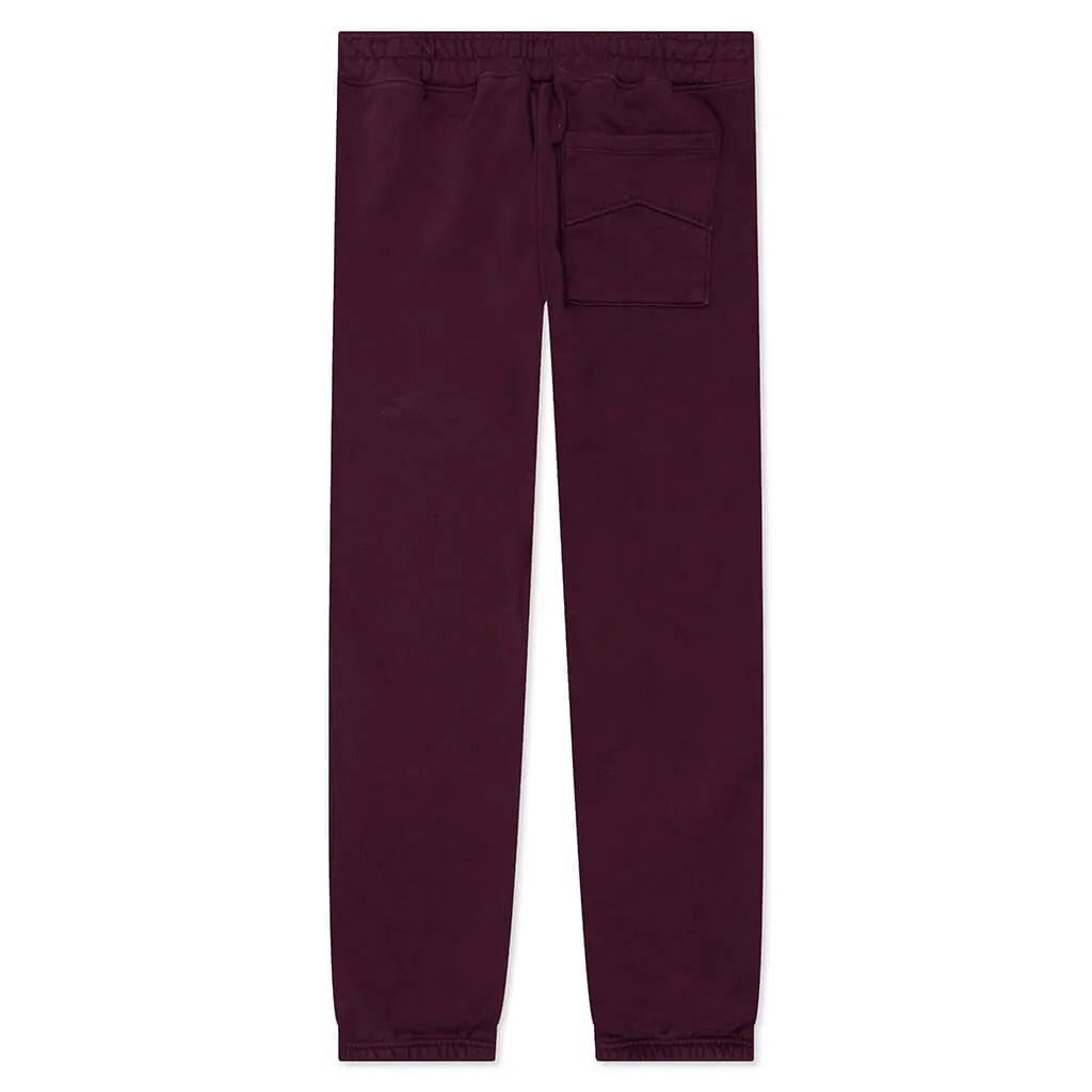 Bordeaux sweatpants