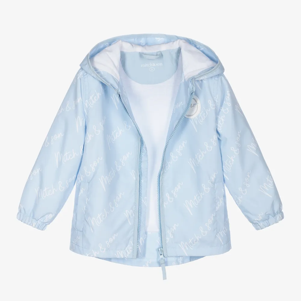 Boys Blue Windbreaker Jacket