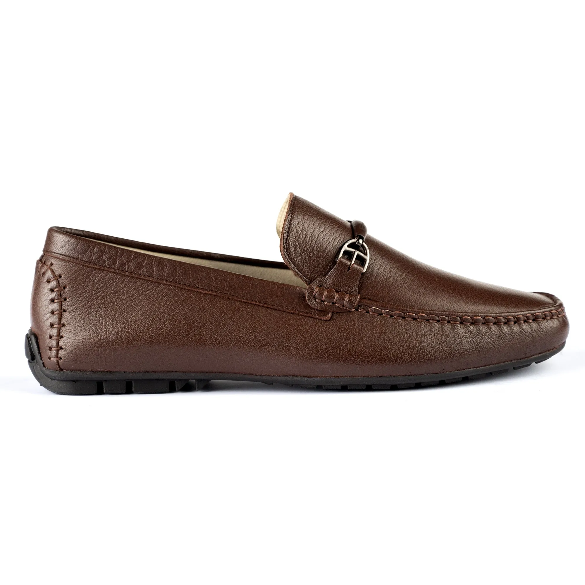 Buckled Brown Moccasins - Shop Now!