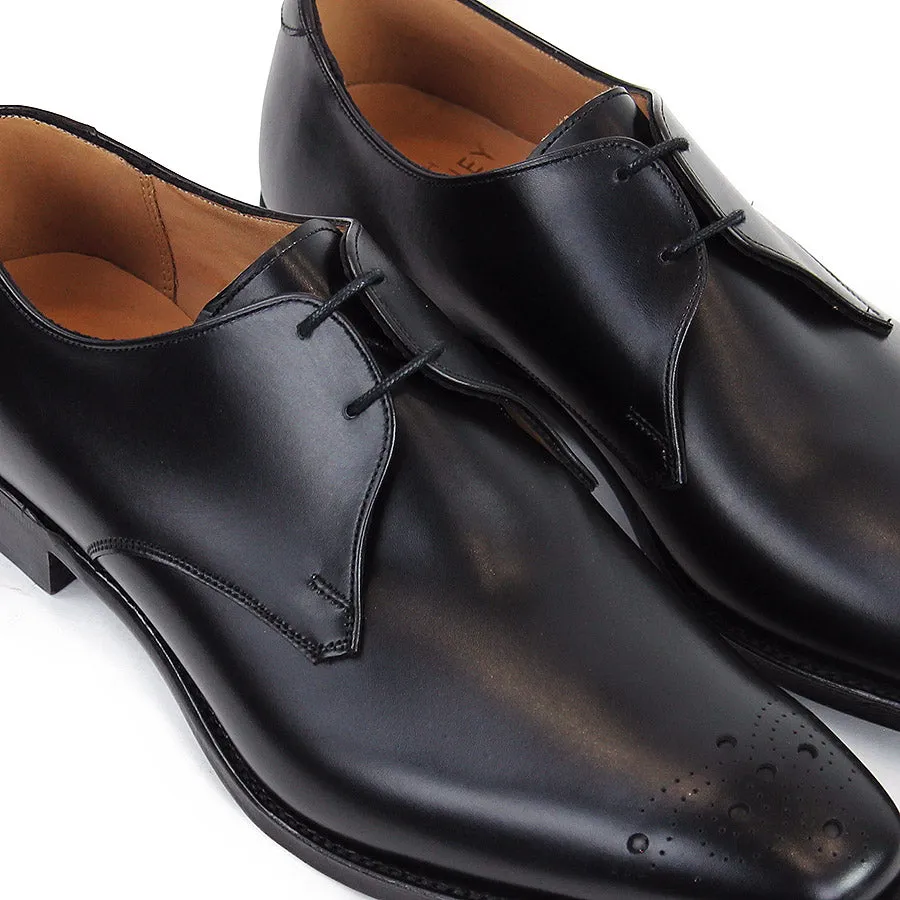 Cheaney Black Brogue Derby Shoes