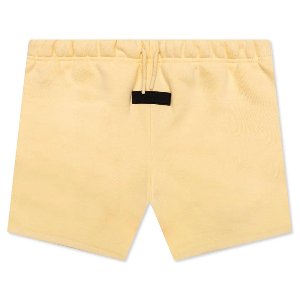 Children's Garden Yellow Sweatshorts