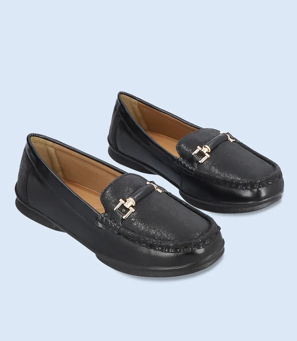 Comfort Moccasins for Women - BW8470 Black