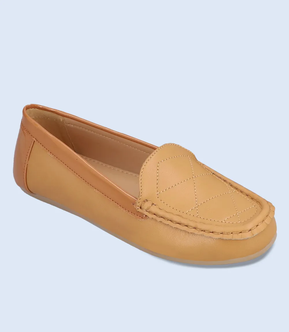 Comfort Moccasins for Women - BW8876 TAN