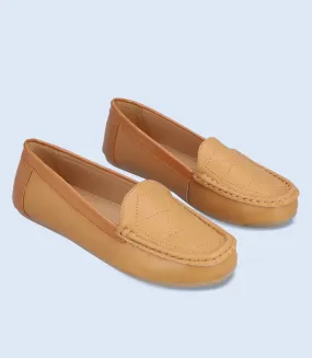 Comfort Moccasins for Women - BW8876 TAN