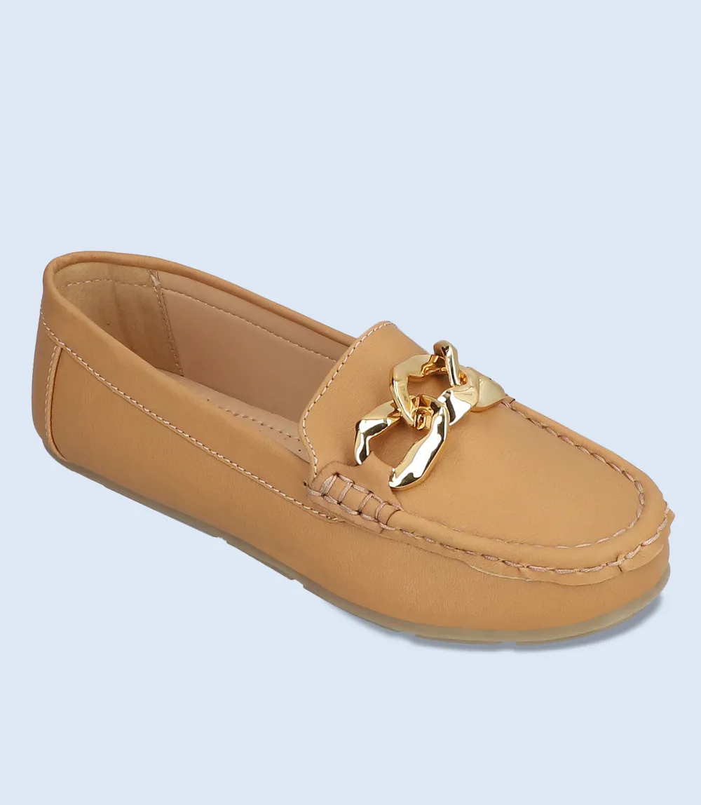 Comfort Moccasins for Women in Tan - BW9641