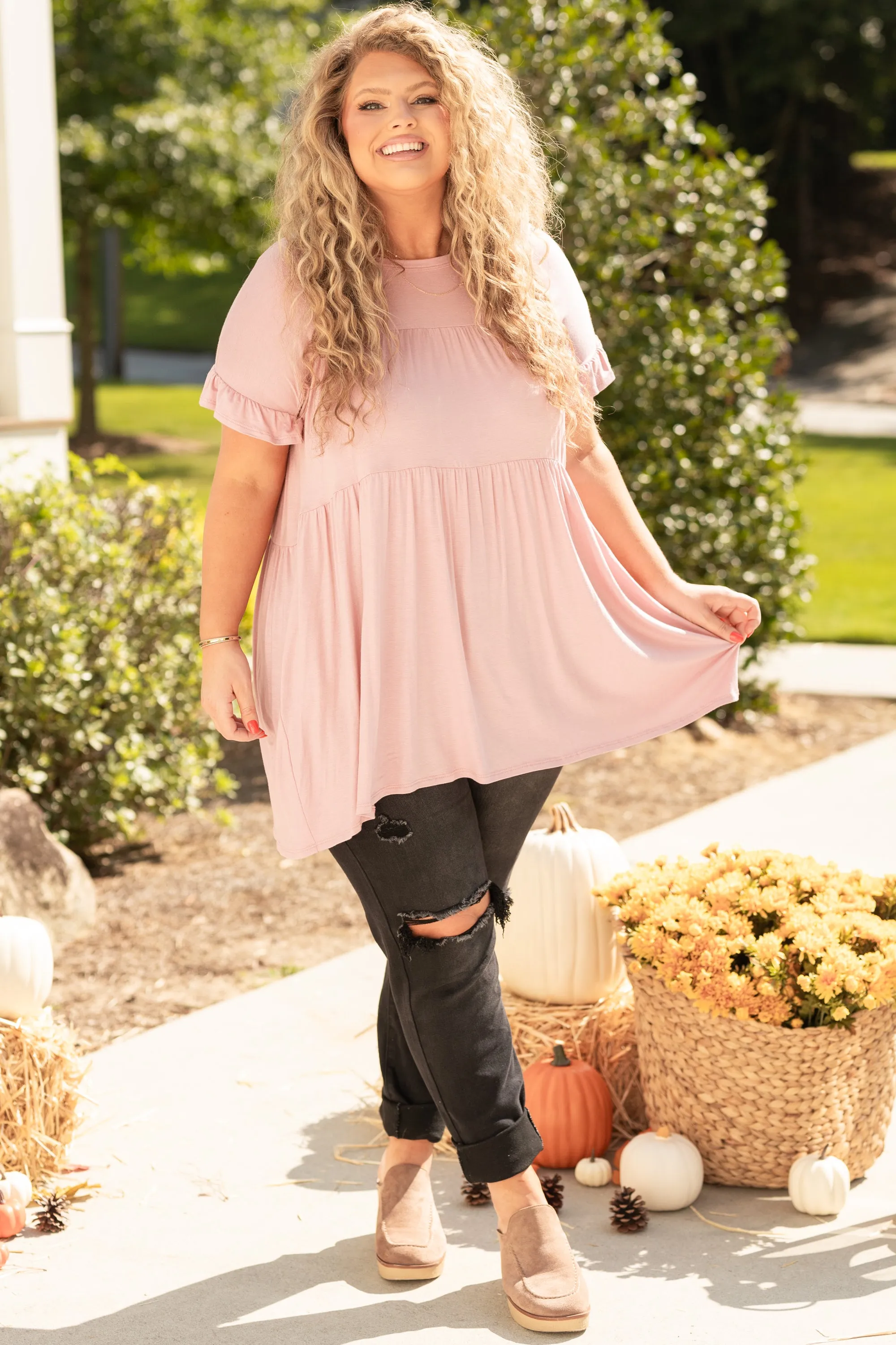 Count Tunic, Dusty Pink - Buy Now