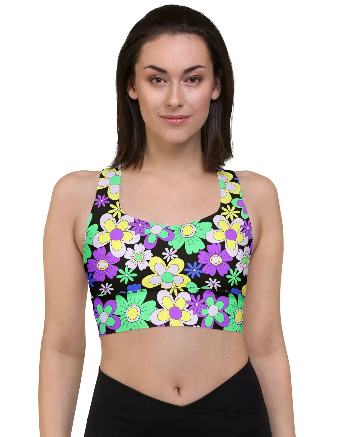 Crazy Daisy Longline Top