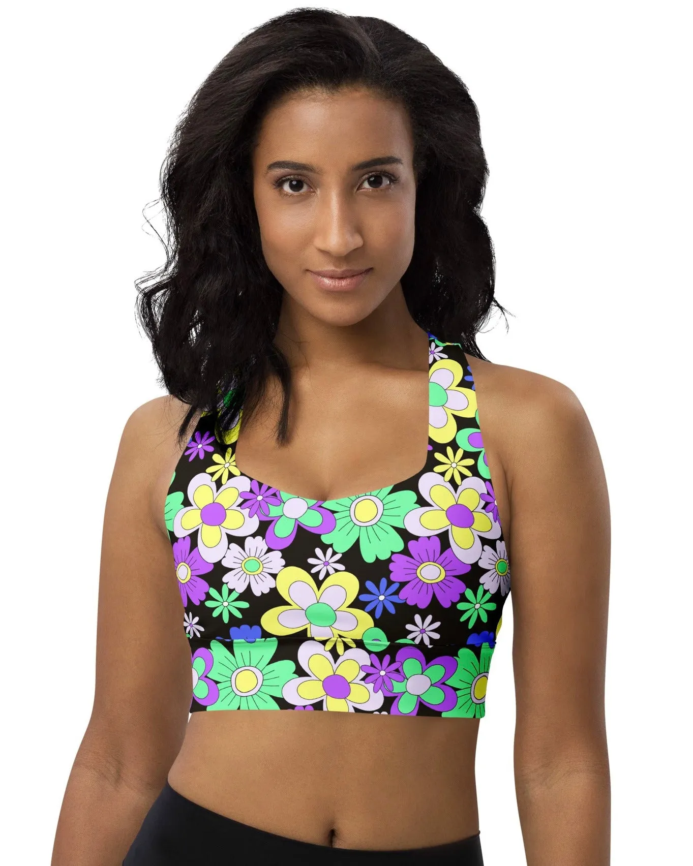 Crazy Daisy Longline Top