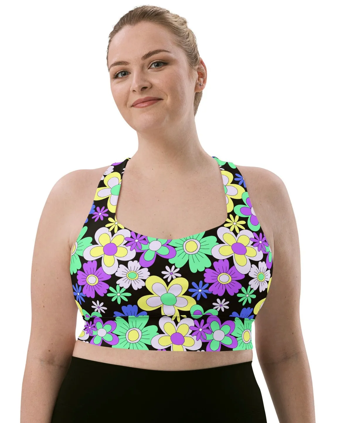 Crazy Daisy Longline Top