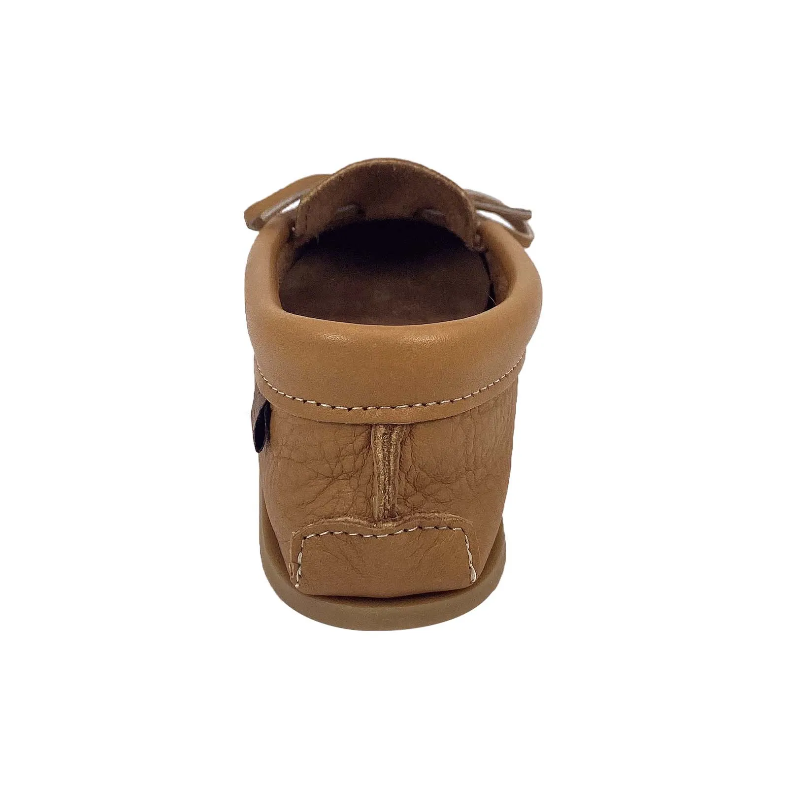 Crepe Sole Moose Hide Leather Moccasins for Women