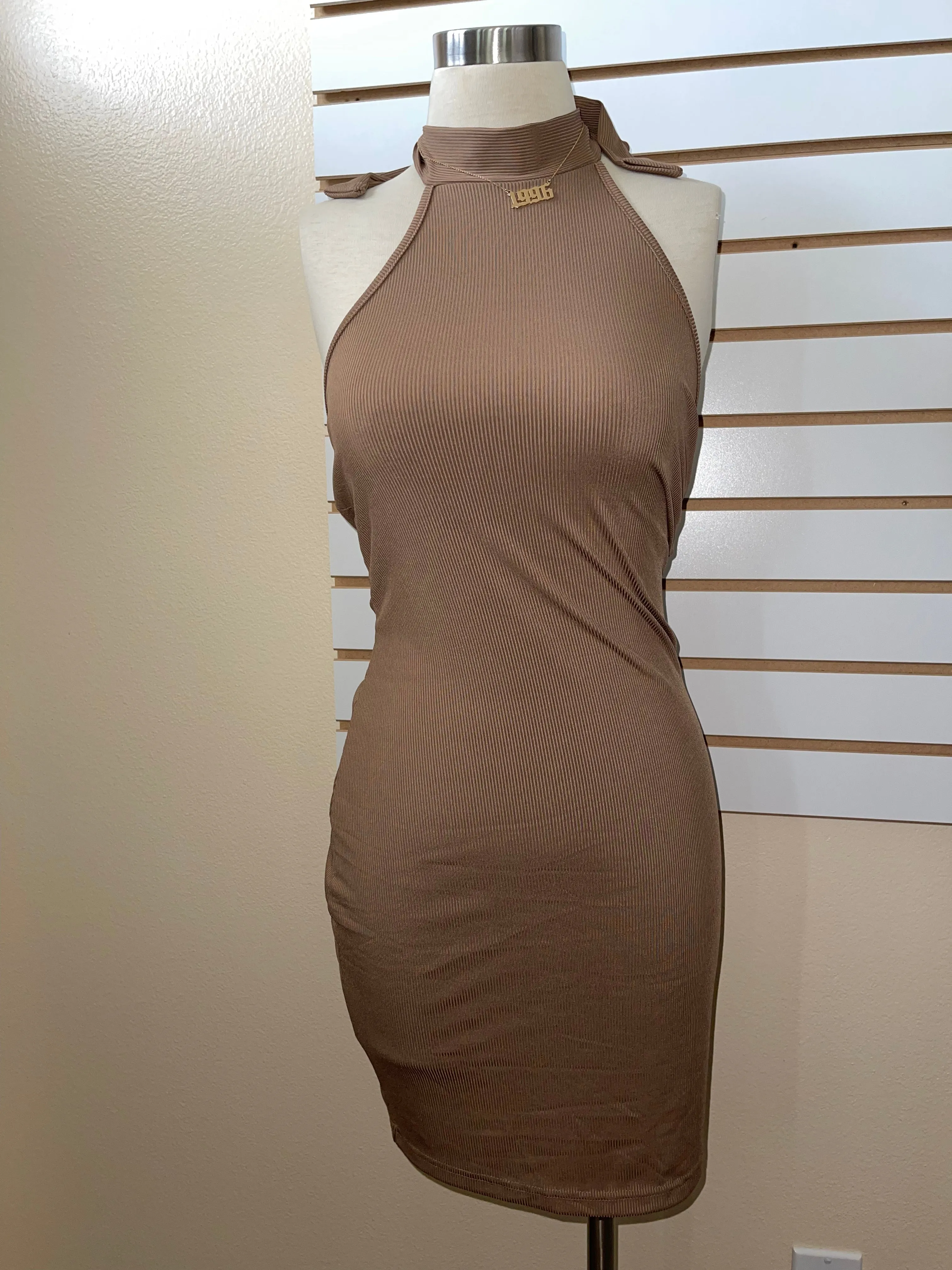 Danika halter dress