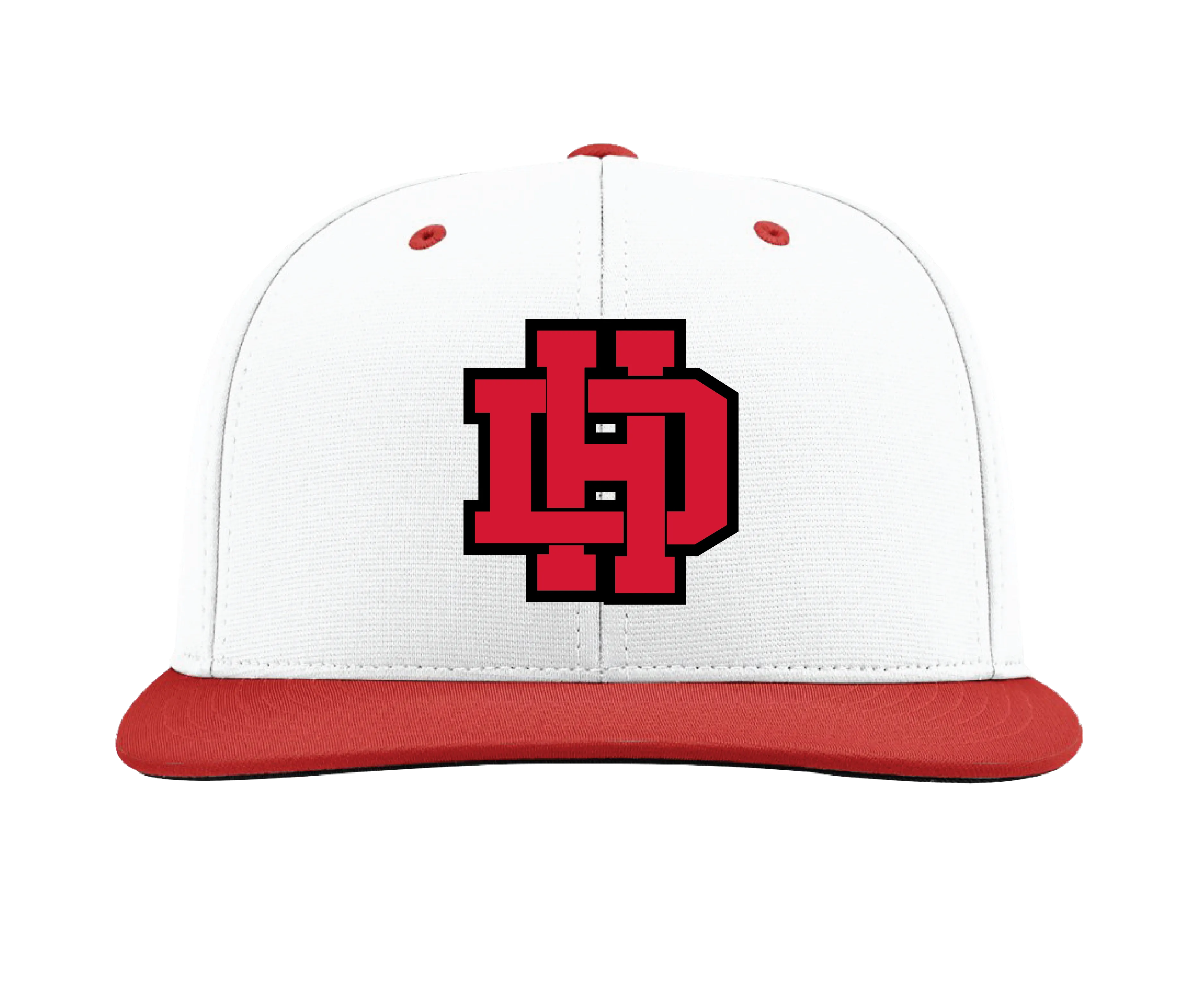 Delaware Heart Fitted Hats