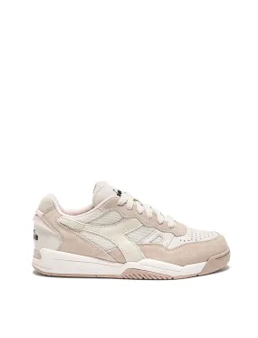 Diadora Womens Winner Creamy WN Trainer Whisper Pink / Rose Dust can be rewritten as Diadora Creamy WN Trainer in Whisper Pink a