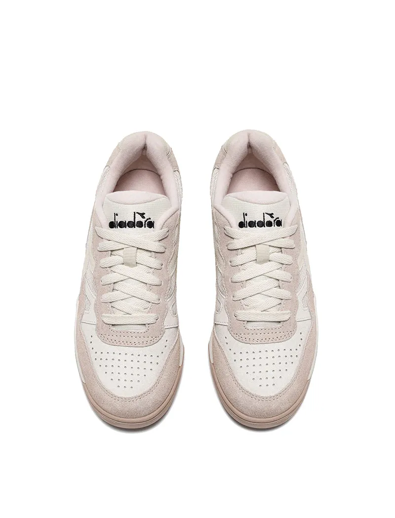 Diadora Womens Winner Creamy WN Trainer Whisper Pink / Rose Dust can be rewritten as Diadora Creamy WN Trainer in Whisper Pink a