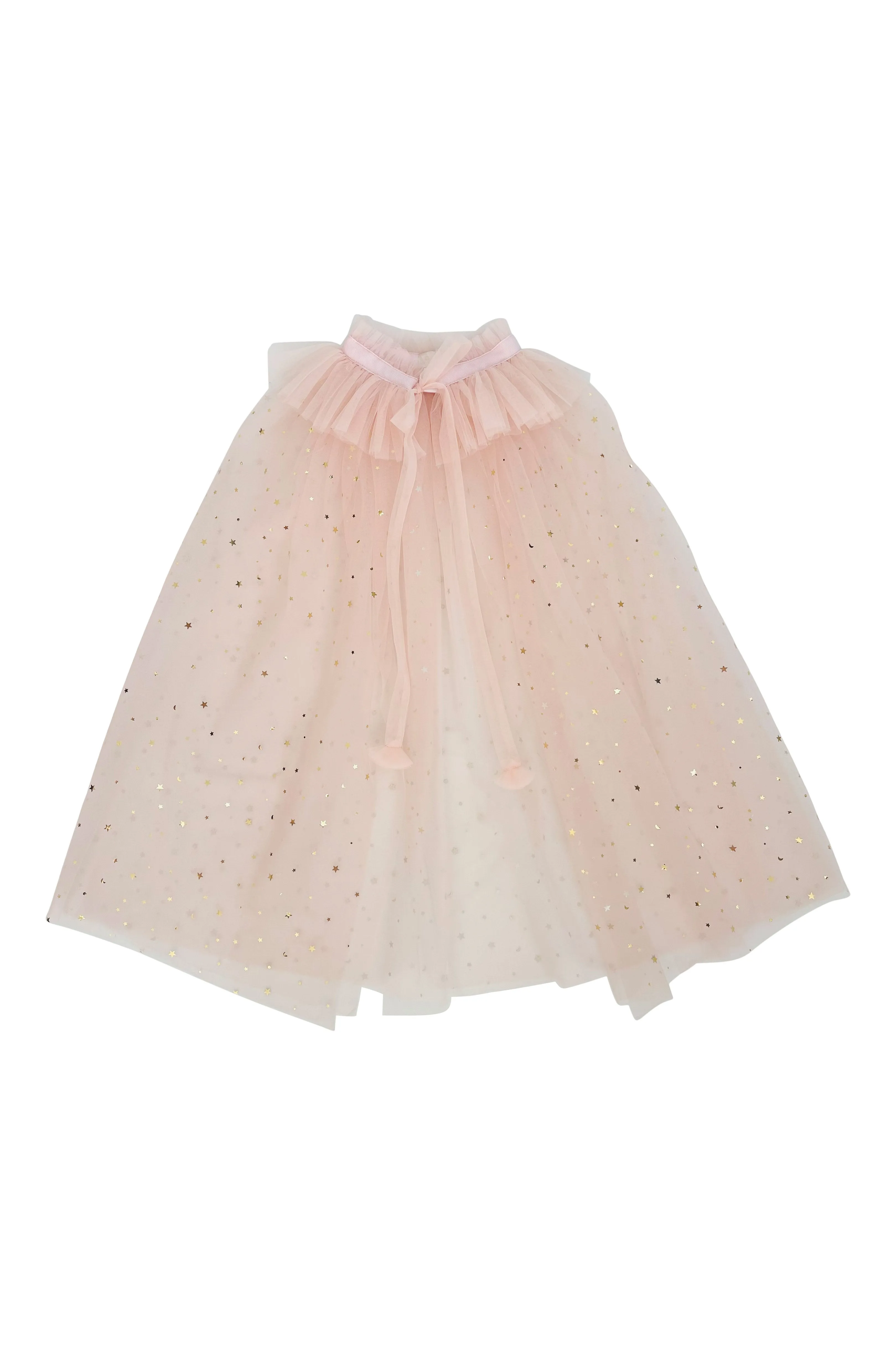 DOLLY STARS & MOON   TULLE CAPE ballet pink