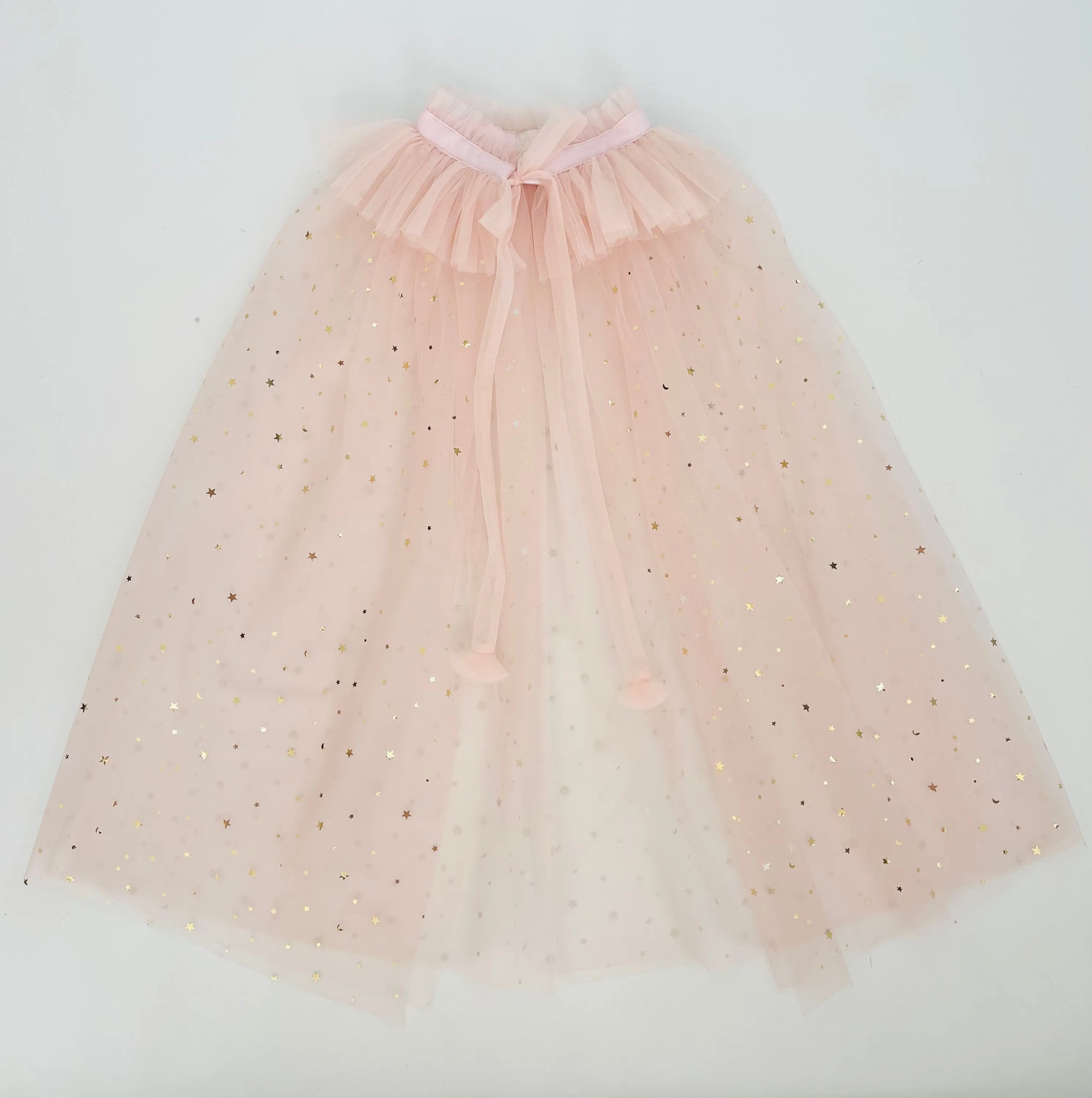 DOLLY STARS & MOON   TULLE CAPE ballet pink