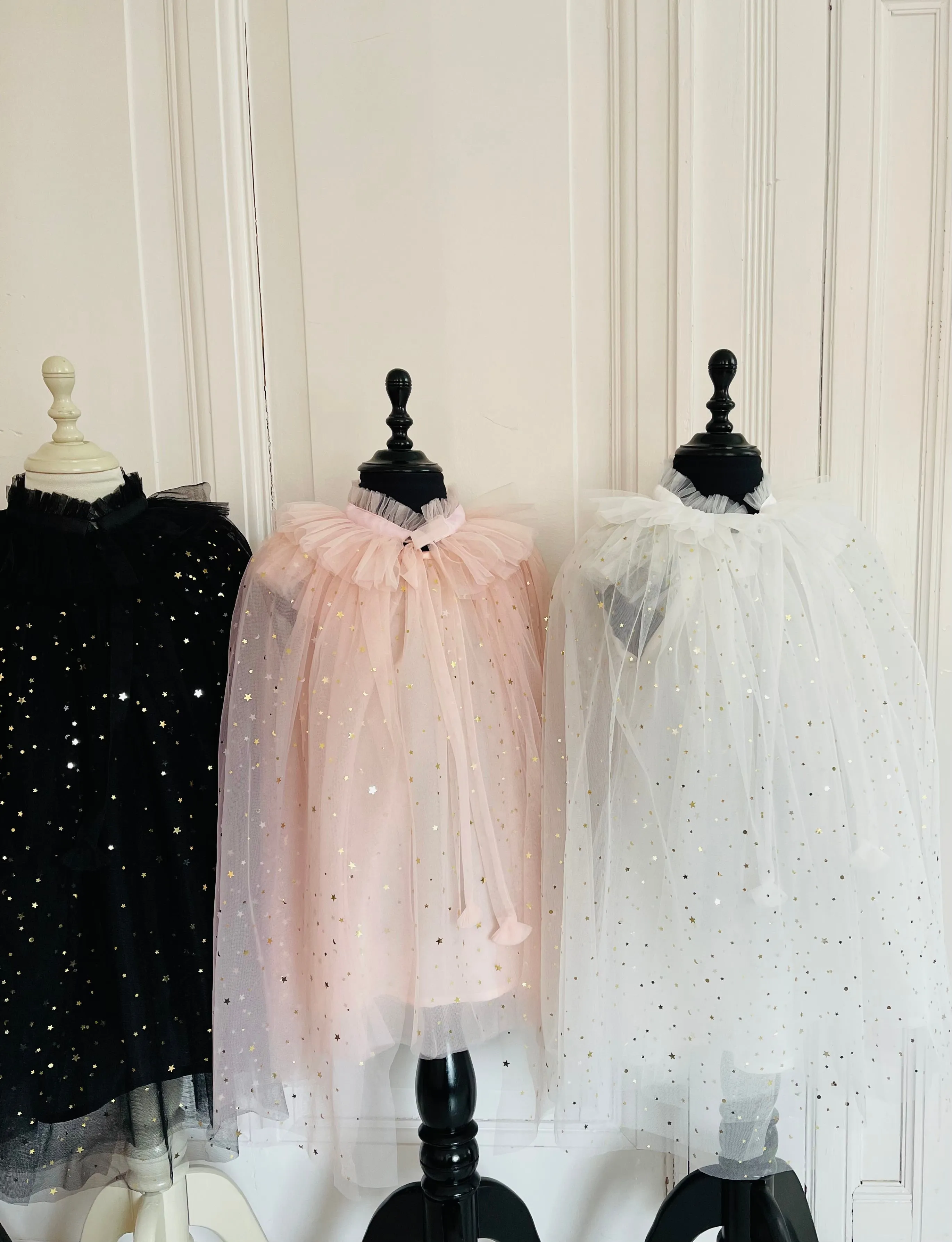 DOLLY STARS & MOON   TULLE CAPE ballet pink