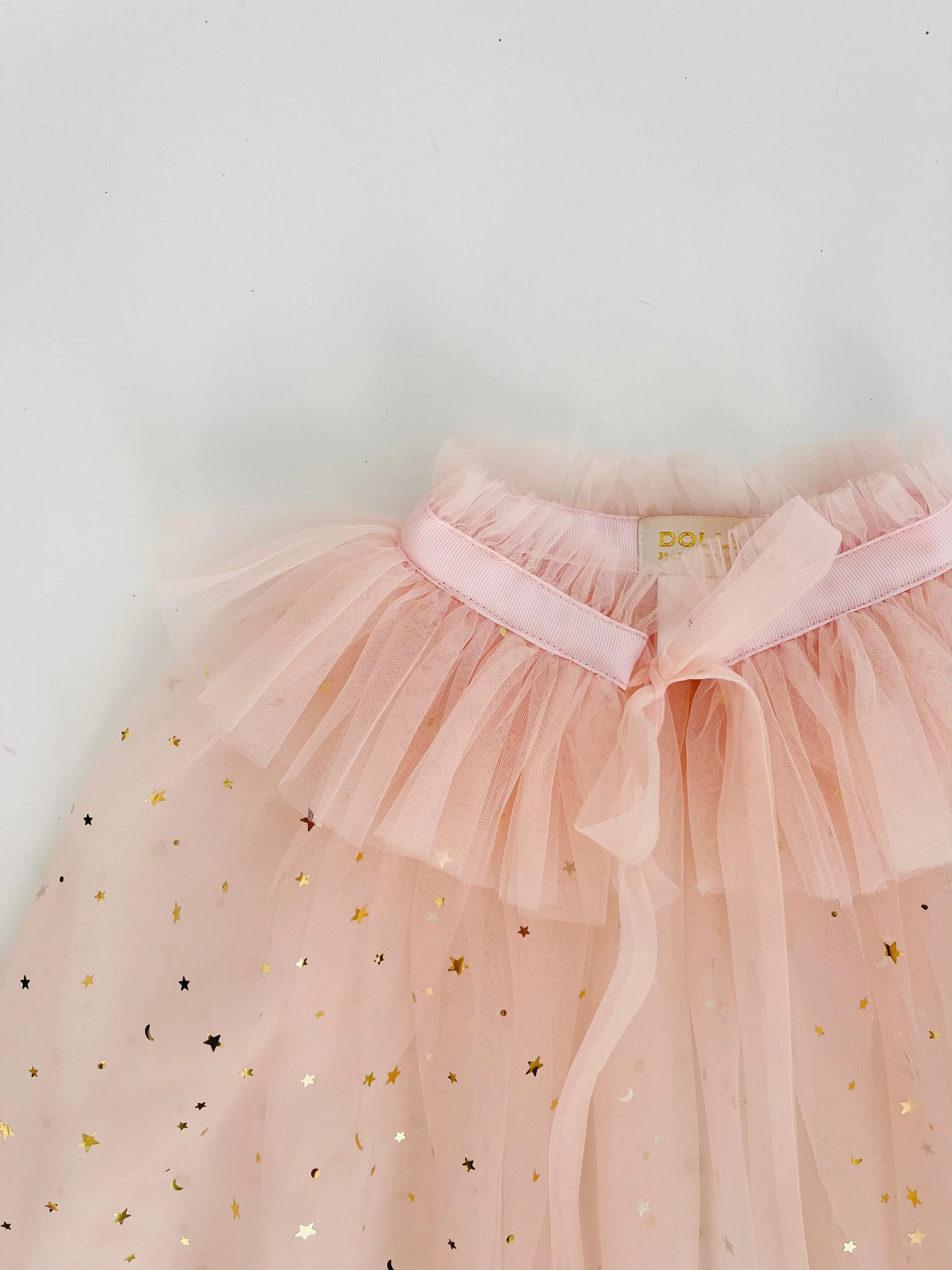 DOLLY STARS & MOON   TULLE CAPE ballet pink