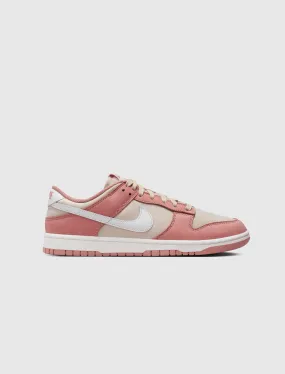 dunk low red stardust nike sneakers