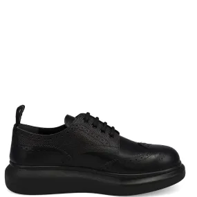 ES Hybrid Brogues, Black - Stylish and Comfortable Men's Shoes for Any Occasion.