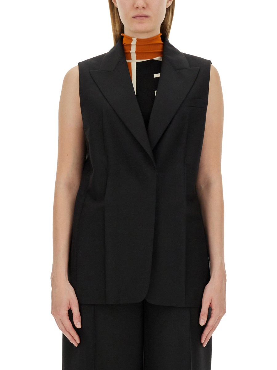 FENDI    MOHAIR TAILORED VEST