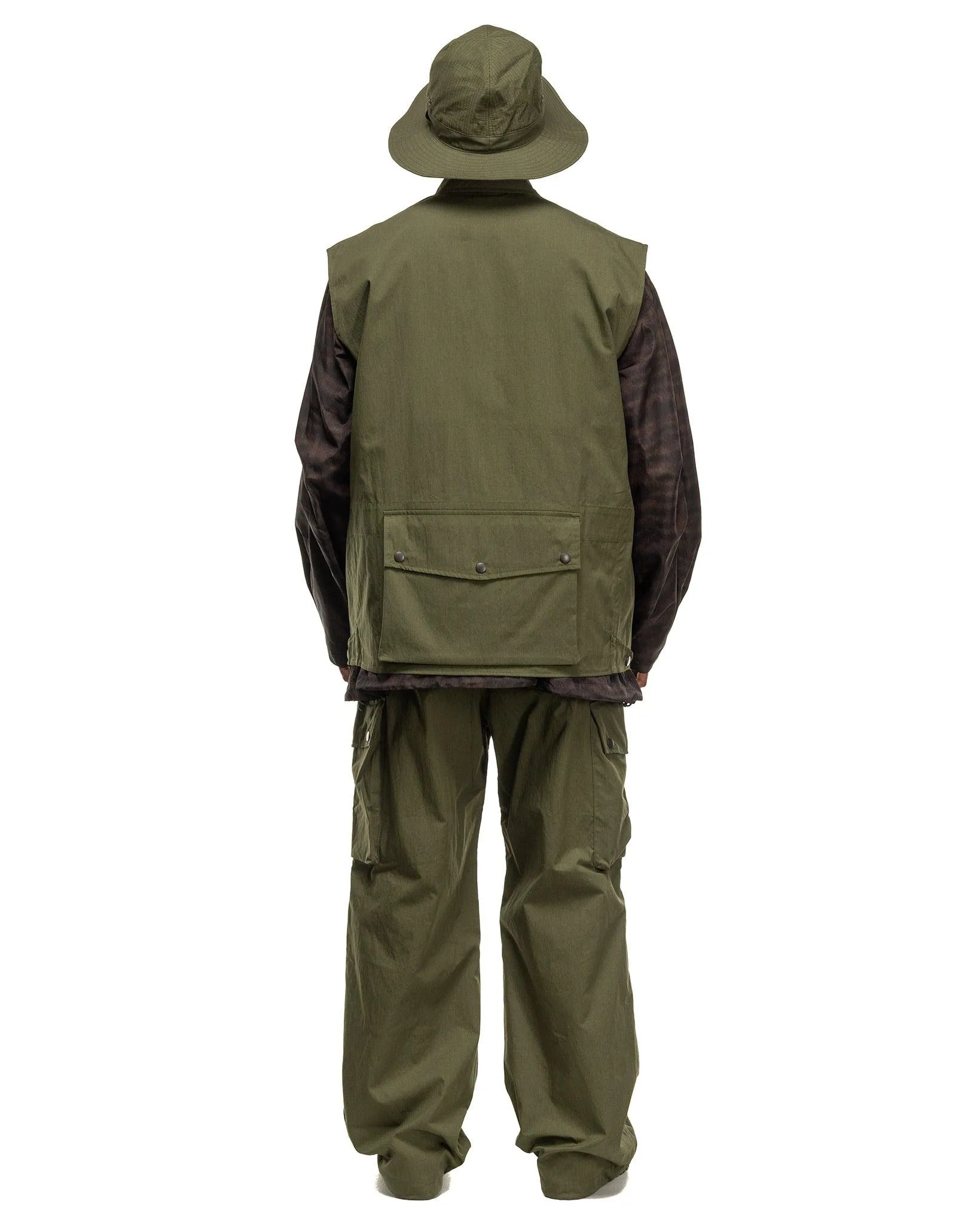 Field Vest - C/N Oxford Cloth Olive